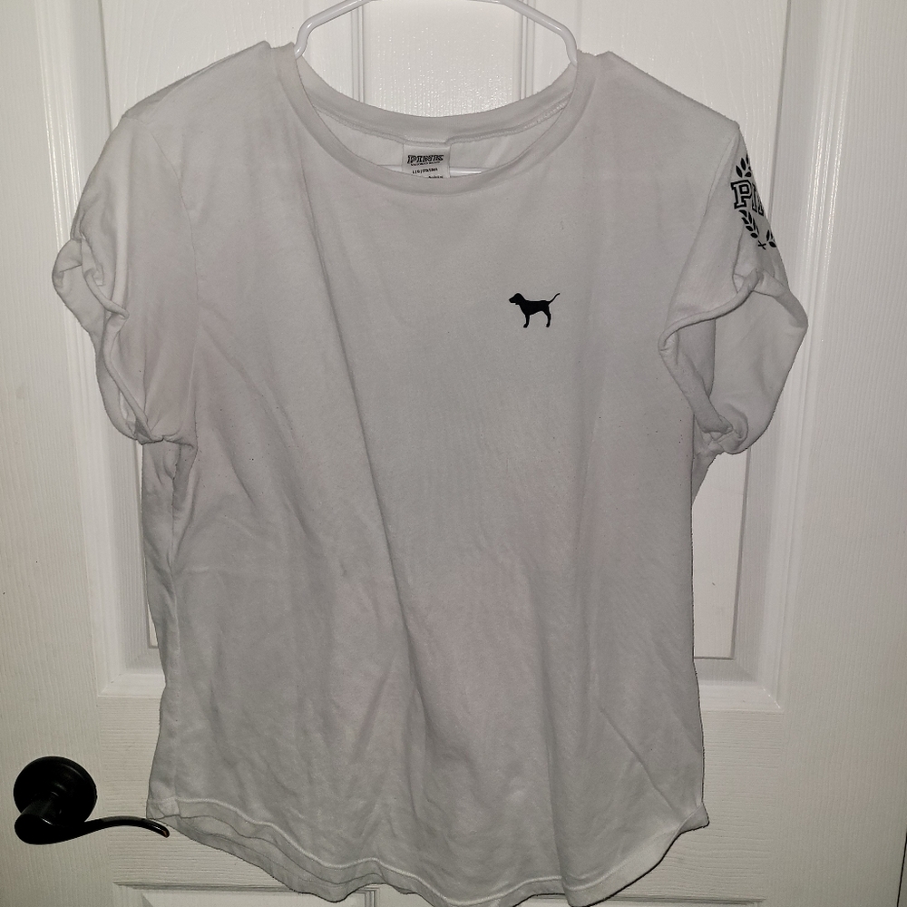 PINK Tee shirt crew neck